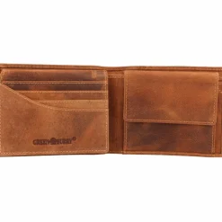 New Greenburry Vintage Geldbörse Leder 12 cm stier