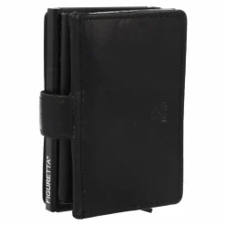 Greenburry Herrengeldbörsen Hochformat<Vintage Geldbörse RFID Schutz Leder 10 cm black