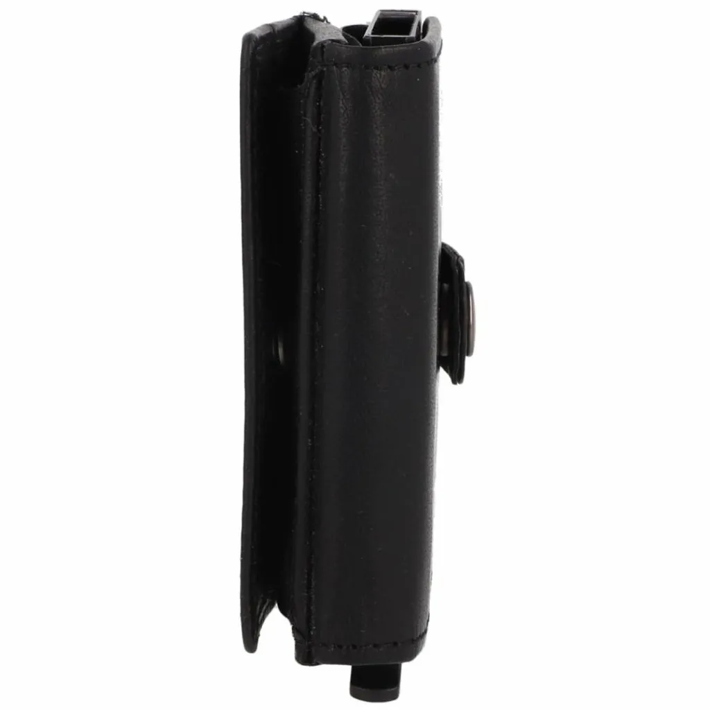 Greenburry Herrengeldbörsen Hochformat<Vintage Geldbörse RFID Schutz Leder 10 cm black