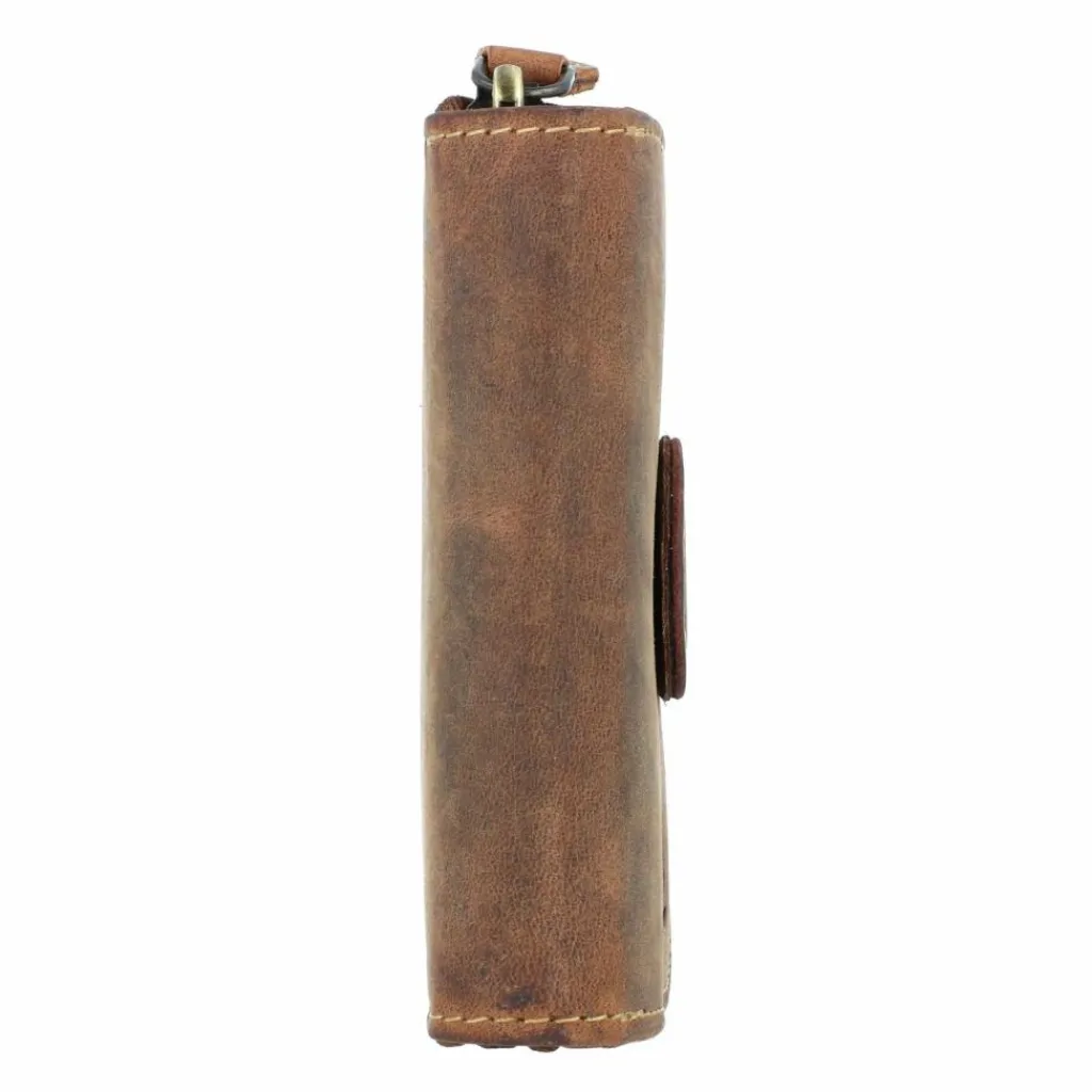 Discount Greenburry Vintage Geldbörse Leder 9 cm braun