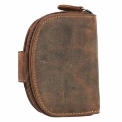 Discount Greenburry Vintage Geldbörse Leder 9 cm braun
