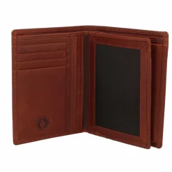 Herren Greenburry Vintage Geldbörse RFID Schutz Leder 10 cm