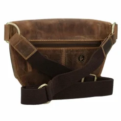 Discount Greenburry Vintage Gürteltasche Leder 26 cm brown
