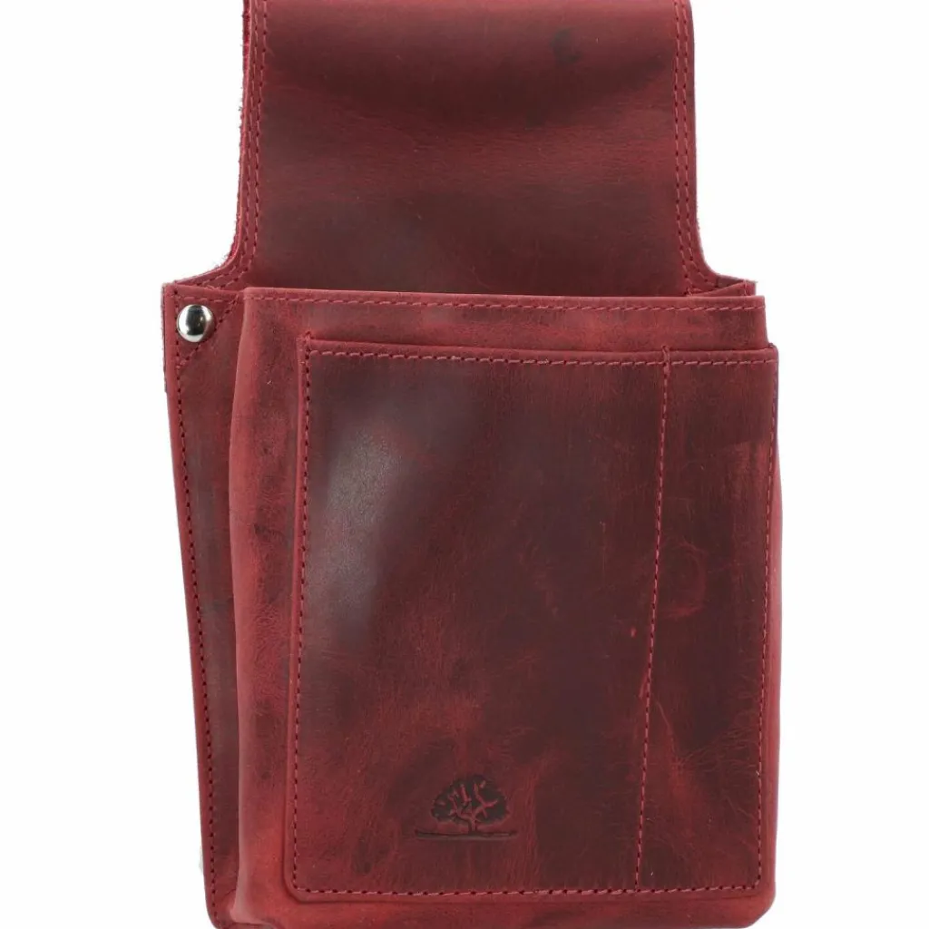 Greenburry Vintage Gürteltasche Leder 13 cm