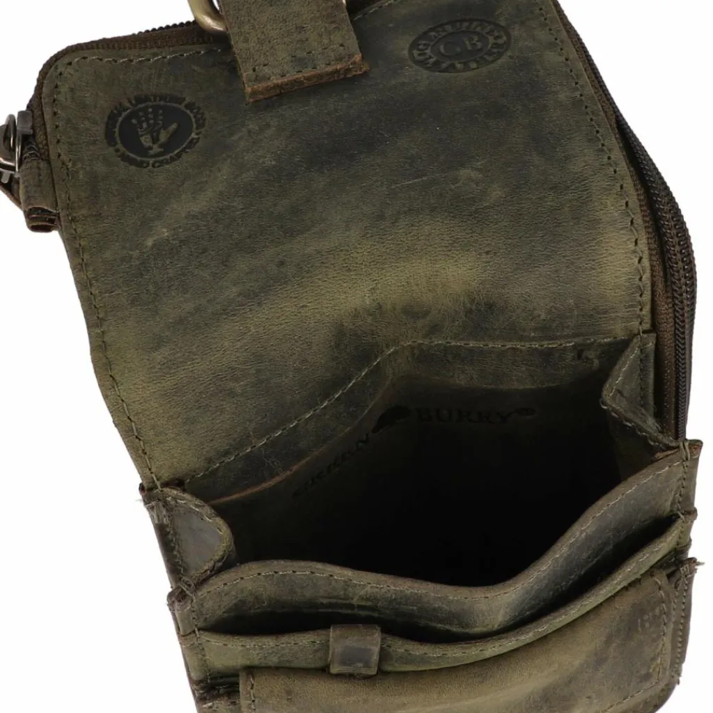 Greenburry Vintage Gürteltasche Leder 13.5 cm