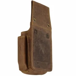 Greenburry Gürteltaschen<Vintage Gürteltasche Leder 14,5 cm braun