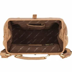 Greenburry Henkeltaschen<Vintage Handtasche Leder 31 cm brown