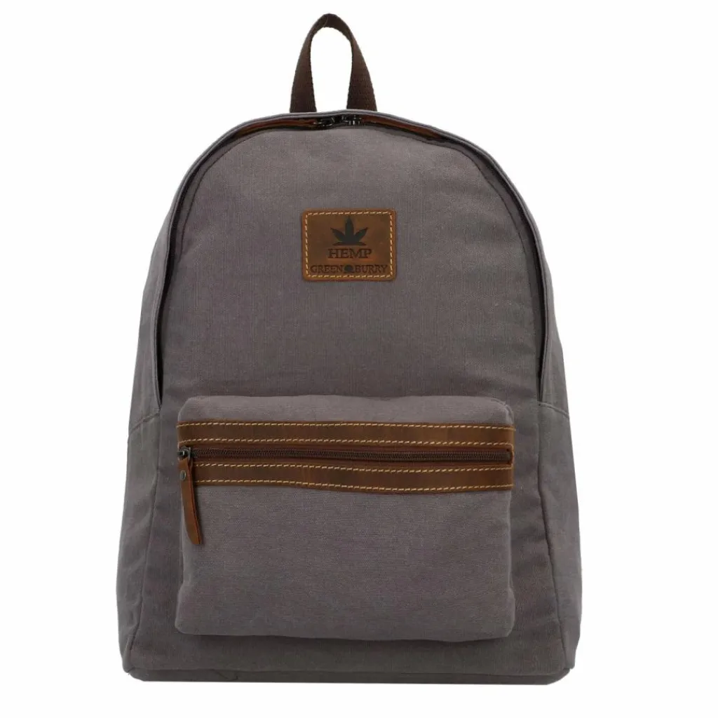Greenburry Daypacks<Vintage Hemp Rucksack 36 cm light grey