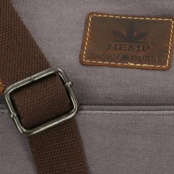 Online Greenburry Vintage Hemp Umhängetasche 29 cm light grey