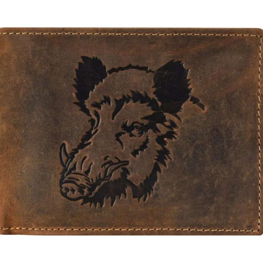 Online Greenburry Vintage Keiler Geldbörse Leder 12 cm braun