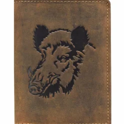 Herren Greenburry Vintage Keiler Geldbörse Leder 9,5 cm