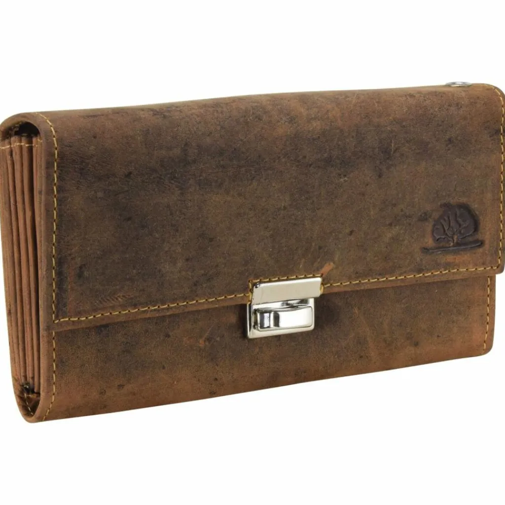 Herren Greenburry Vintage Kellnerbörse Leder 18 cm