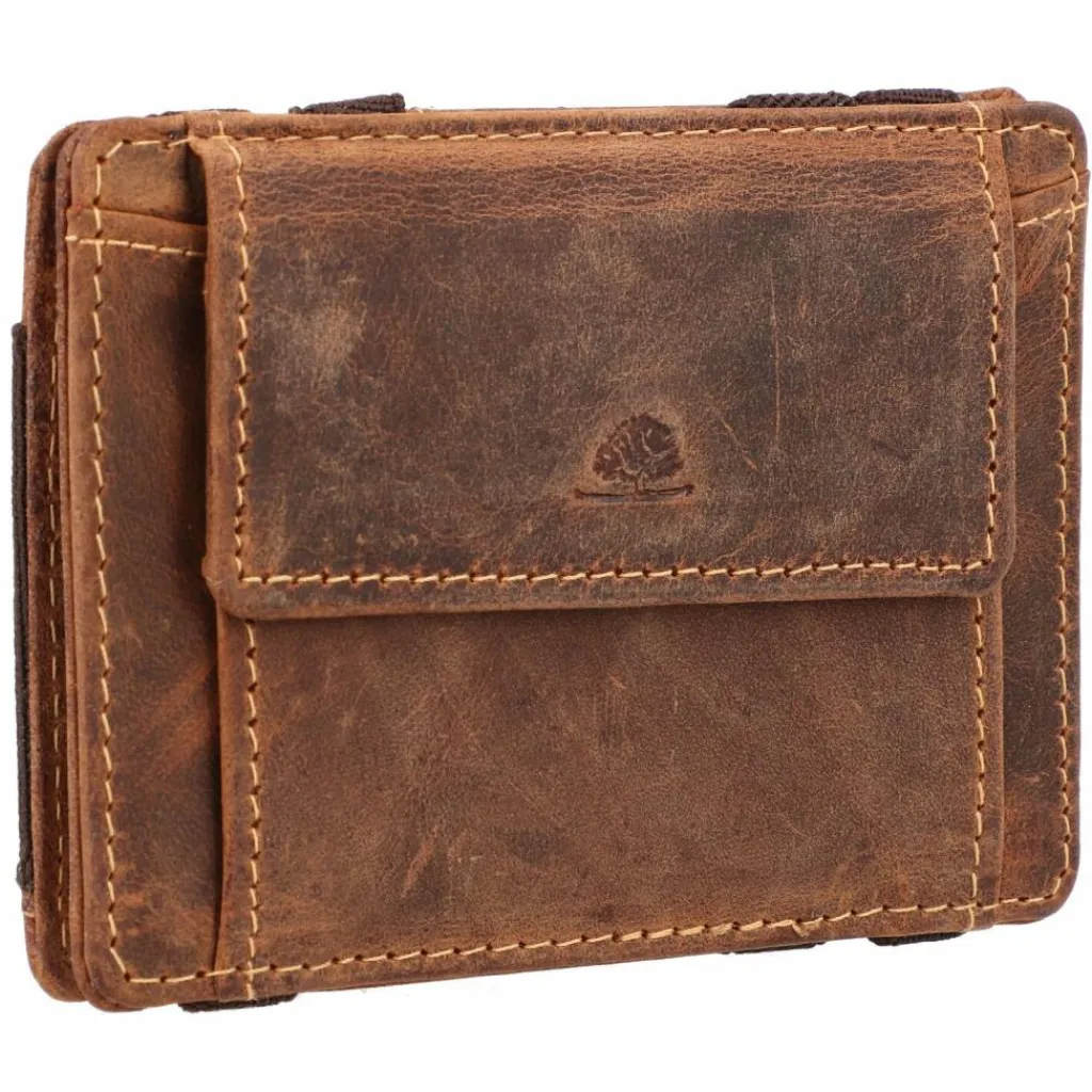 Herren Greenburry Vintage Magic Geldbörse RFID Leder 10 cm