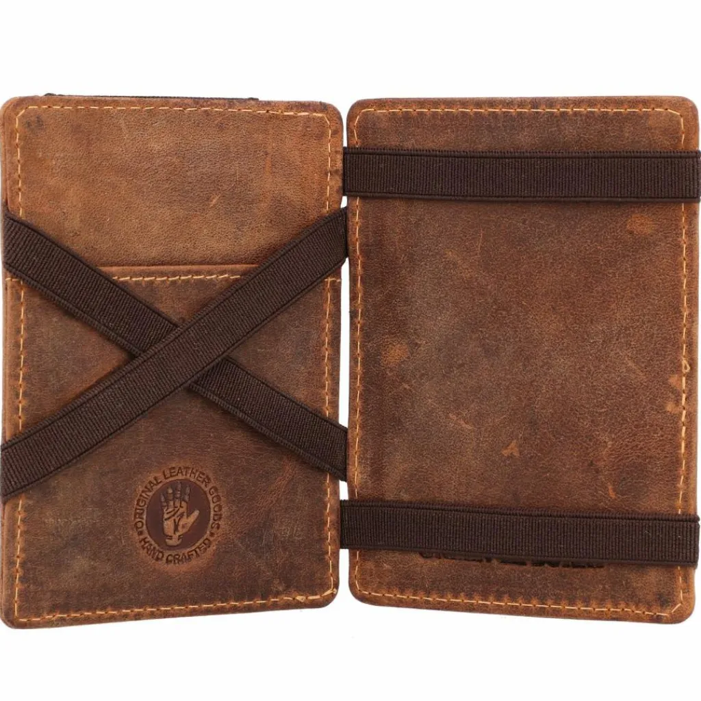Herren Greenburry Vintage Magic Geldbörse RFID Leder 10 cm