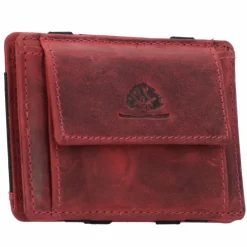 Hot Greenburry Vintage Magic Geldbörse RFID Leder 10 cm rusty red