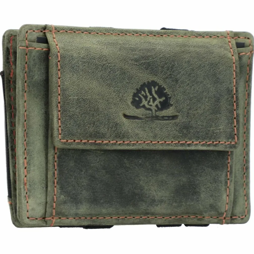 Herren Greenburry Vintage Magic Geldbörse RFID Leder 10 cm