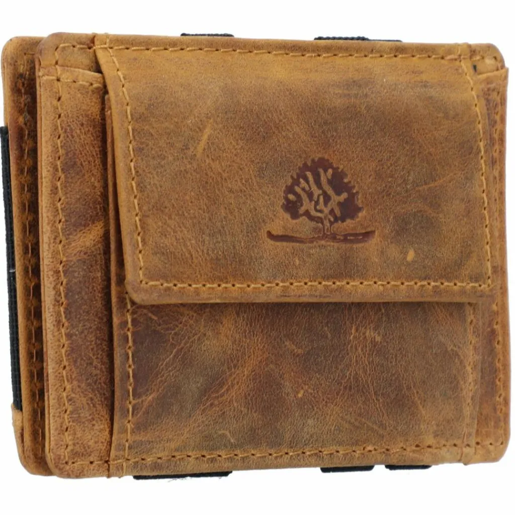 Online Greenburry Vintage Magic Geldbörse RFID Leder 10 cm sahara tan