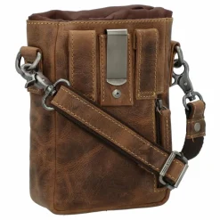 Greenburry Mini Bags|Umhängetaschen<Vintage Mini Bag Umhängetasche Leder 13 cm brown