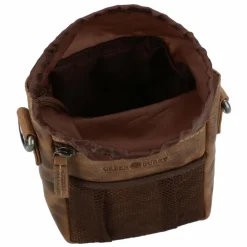 Greenburry Mini Bags|Umhängetaschen<Vintage Mini Bag Umhängetasche Leder 13 cm brown