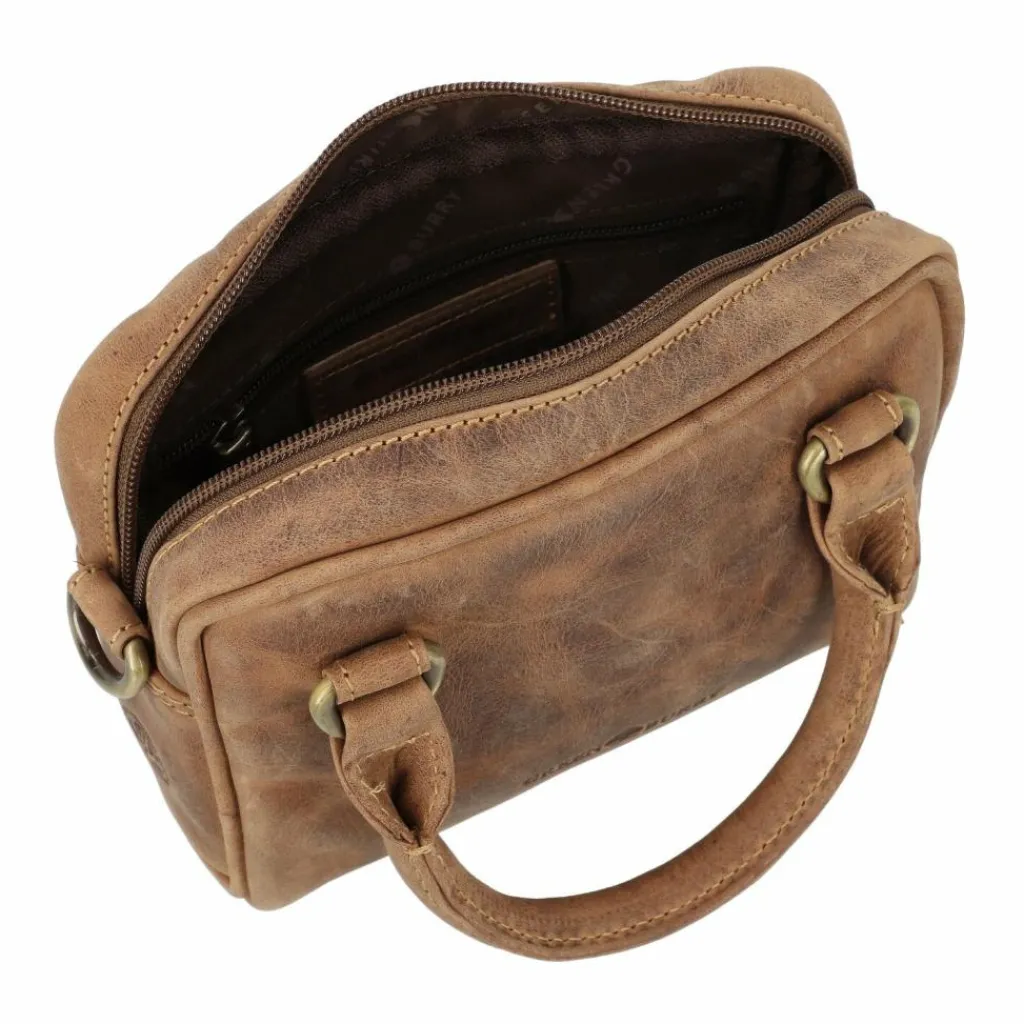 Outlet Greenburry Vintage Mini Bag Handtasche Leder 18 cm brown