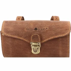 Hot Greenburry Vintage Original Fahrradtasche Leder 17 cm brown