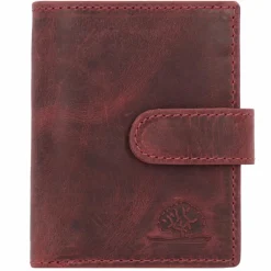 Greenburry Herrengeldbörsen Hochformat<Vintage Original Geldbörse RFID Leder 8 cm rusty red
