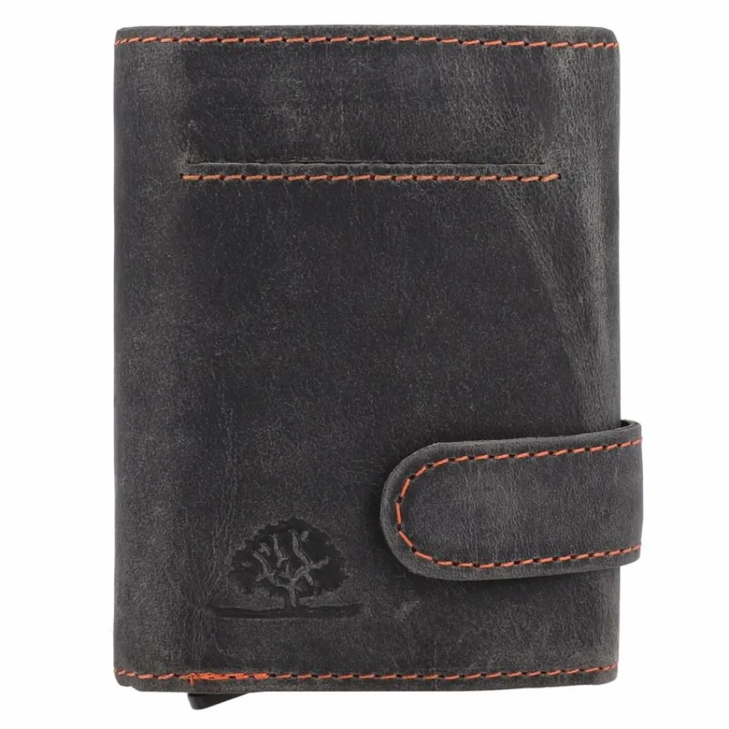 Herren Greenburry Vintage Original Geldbörse RFID Leder 8,5 cm