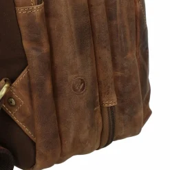 Greenburry Lederrucksäcke|Business-Rucksäcke<Vintage Reiserucksack Leder 48 cm Laptopfach brown