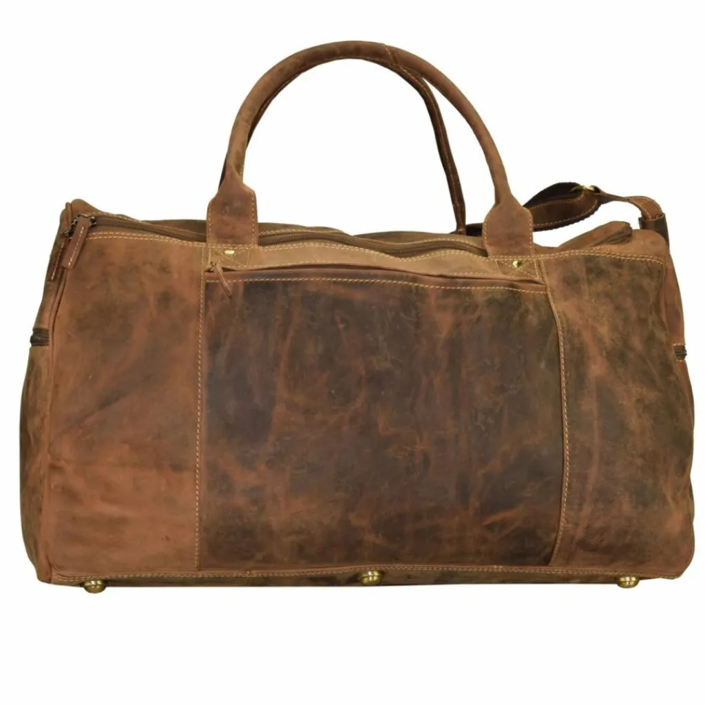 Greenburry Sporttaschen|Reisetaschen Ohne Rollen<Vintage Reisetasche Leder 54 cm braun