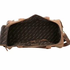 Hot Greenburry Vintage Reisetasche Leder 50 cm cognac