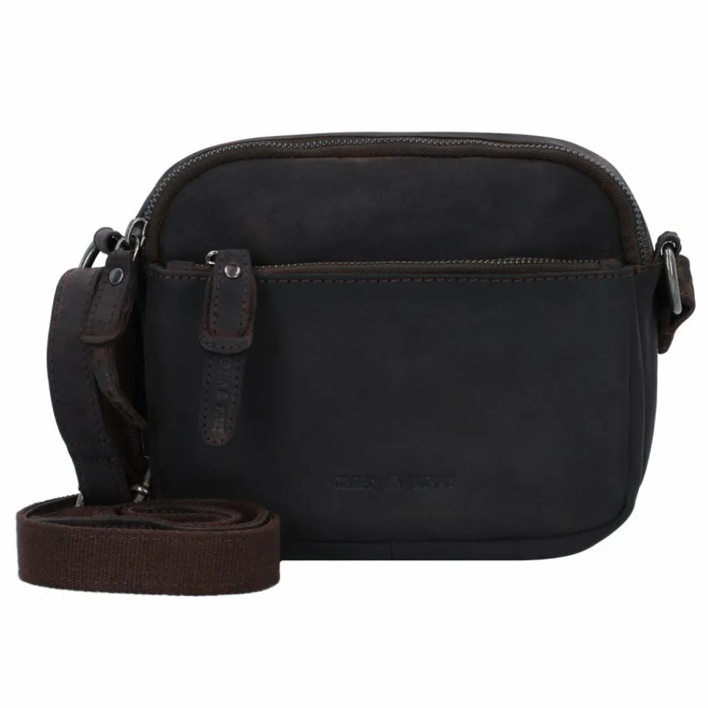 Greenburry Umhängetaschen<Vintage Revival Umhängetasche Leder 24 cm tobacco