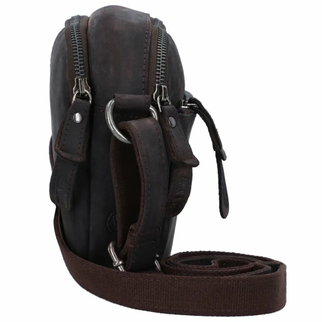 Greenburry Umhängetaschen<Vintage Revival Umhängetasche Leder 24 cm tobacco