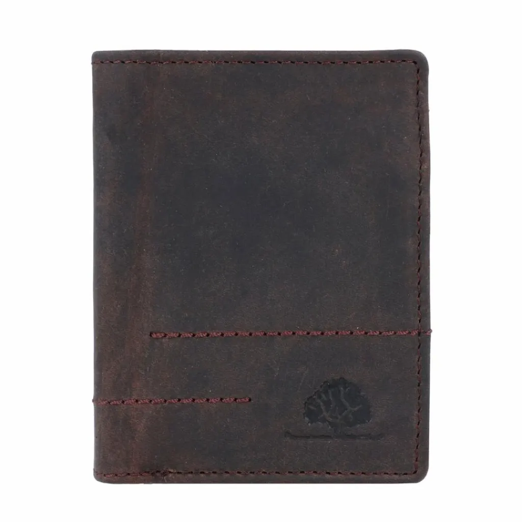 Herren Greenburry Vintage Revival Geldbörse Leder 8,5 cm