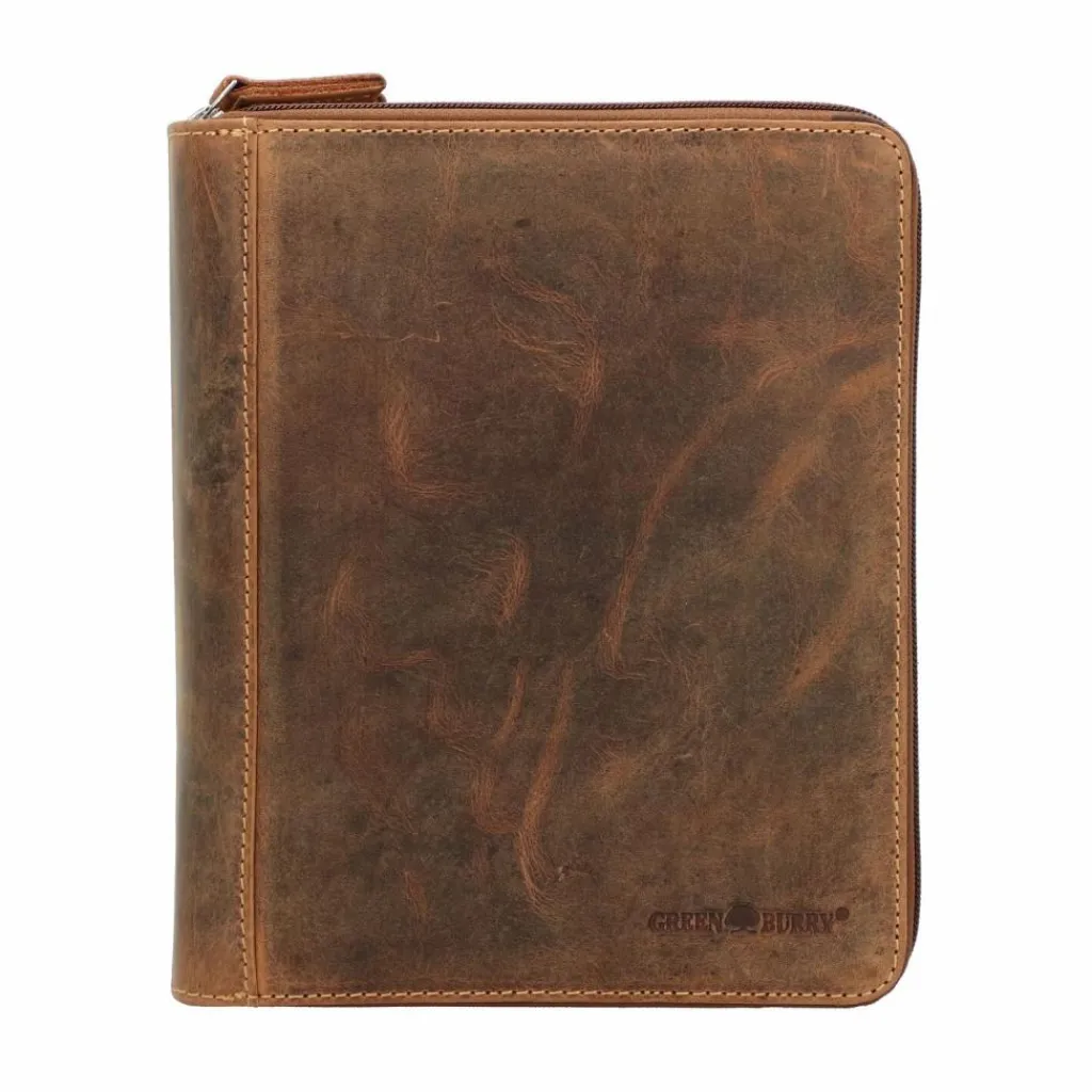 Greenburry Vintage Scheibmappe Leder 24 cm