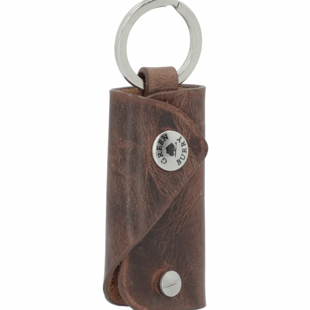 Greenburry Vintage Schlüsselanhänger Leder 7 cm