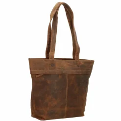 New Greenburry Vintage Shopper Tasche 39 cm braun