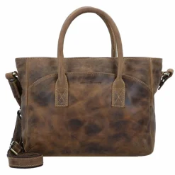 Greenburry Shopper|Schultertaschen<Vintage Shopper Tasche Leder 36 cm brown
