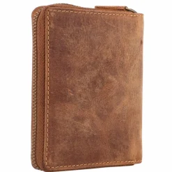 Greenburry Herrengeldbörsen Hochformat<Vintage Sternzeichen Geldbörse Leder 10 cm skorpion