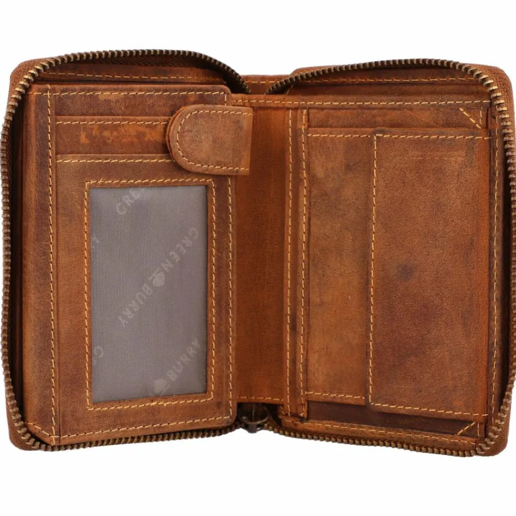 Herren Greenburry Vintage Sternzeichen Geldbörse Leder 10 cm