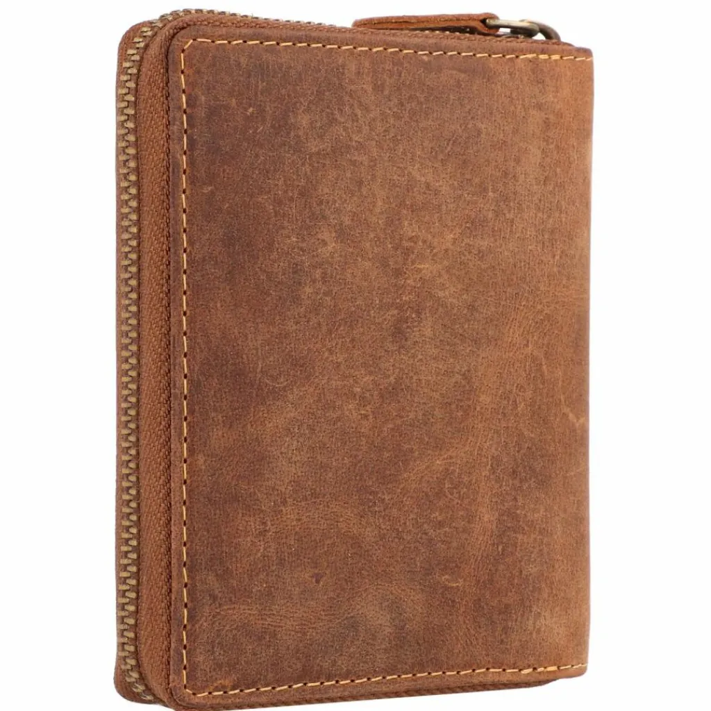 Greenburry Herrengeldbörsen Hochformat<Vintage Sternzeichen Geldbörse Leder 10 cm stier