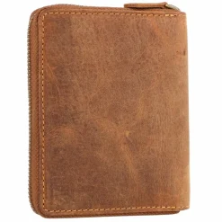 Herren Greenburry Vintage Sternzeichen Geldbörse Leder 10 cm