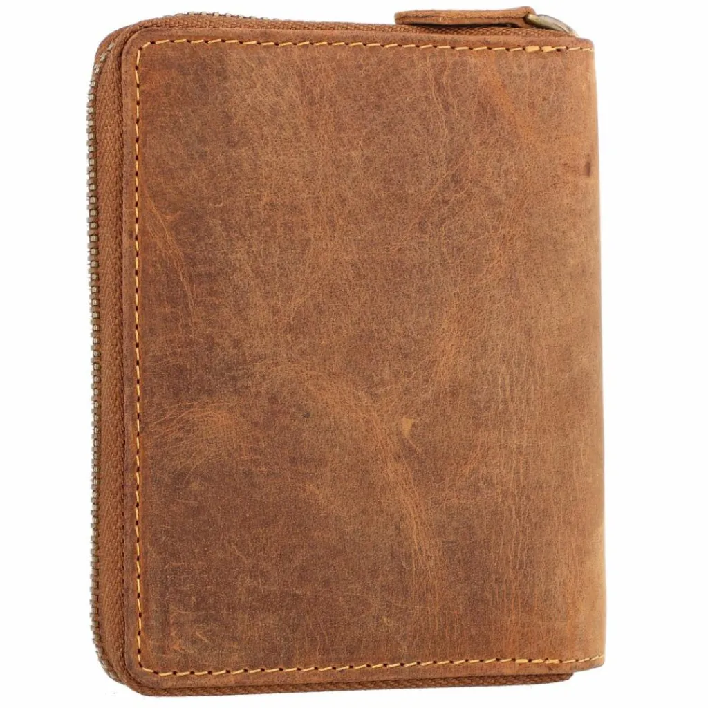 Herren Greenburry Vintage Sternzeichen Geldbörse Leder 10 cm
