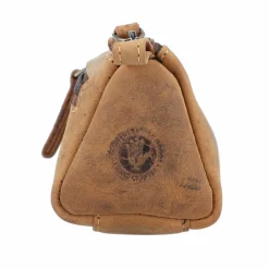 Outlet Greenburry Vintage Stifteetui Leder 19 cm braun