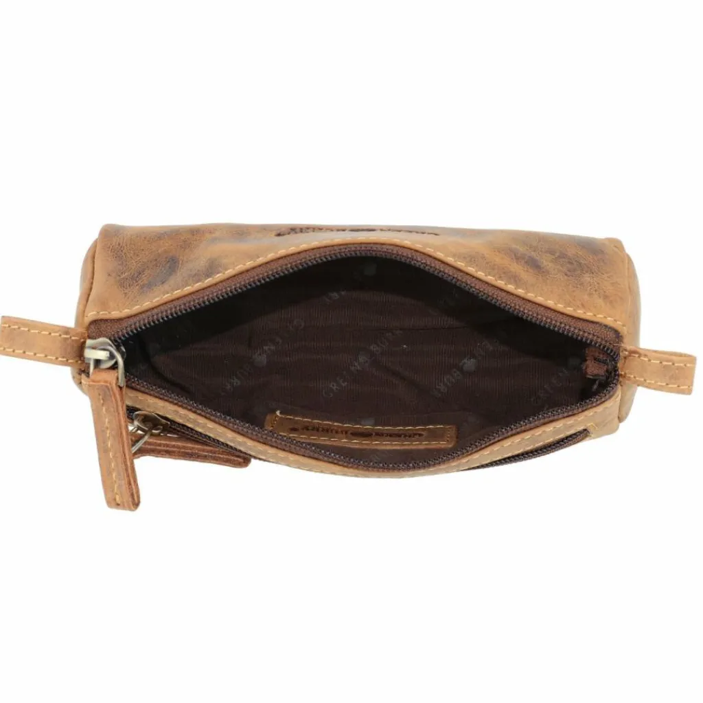 Outlet Greenburry Vintage Stifteetui Leder 19 cm braun