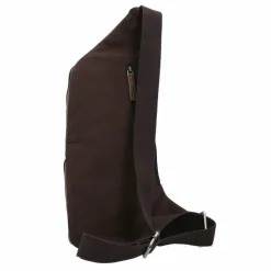 Greenburry Vintage Umhängetasche Leder 43 cm brown