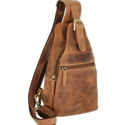 Greenburry Vintage Umhängetasche Leder 16 cm