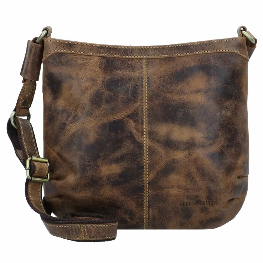 Greenburry Vintage Umhängetasche Leder 27 cm