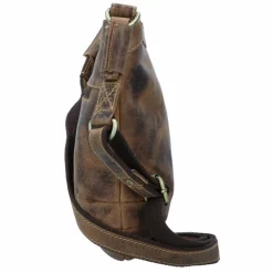 Greenburry Vintage Umhängetasche Leder 27 cm
