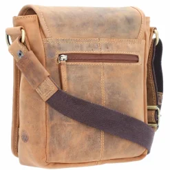 Greenburry Umhängetaschen<Vintage Umhängetasche Leder 20 cm brown