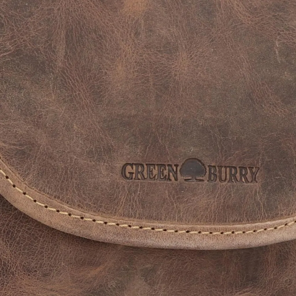 Greenburry Umhängetaschen<Vintage Umhängetasche II Leder 17 cm brown